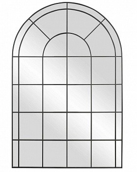 Чёрное зеркало в форме окна «Бишоп»