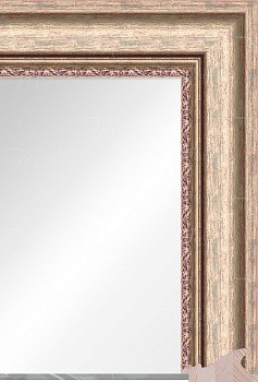 Зеркало «Катрин» теплое золото