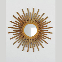 Зеркало в золотой раме «Бертран» — фото 1
